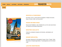 Tablet Screenshot of das-muensterbuch.de